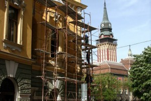 Obilazak radova na renoviranju Gradske biblioteke