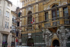 Obilazak radova na renoviranju Gradske biblioteke