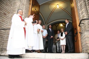 Početak radova na sanaciji tornja Senćanske crkve (crkve Sv. Jurja)