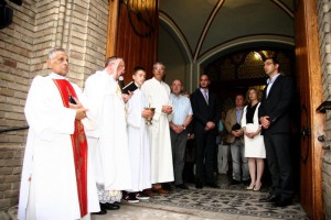 Početak radova na sanaciji tornja Senćanske crkve (crkve Sv. Jurja)