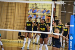 Trening utakmica ženskih juniorsklh reprezentacija Srbije i Brazila