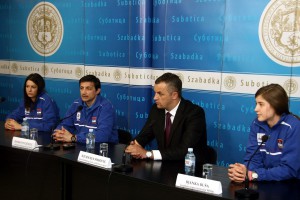 KZN povodom održavanja kvalifikacionog turnira za odlazak na Svetsko prvenstvo u odbojci u konkurenciji juniorki.