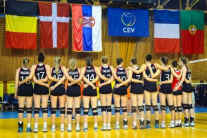Odbojka (Ž): Belgija - Portugalija (kvalifikacije za Svetsko prvenstvo juniorki) foto: OSSRB