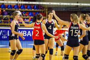 Odbojka (Ž): Belgija - Portugalija (kvalifikacije za Svetsko prvenstvo juniorki) foto: OSSRB