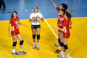 Odbojka (Ž): Belgija - Portugalija (kvalifikacije za Svetsko prvenstvo juniorki) foto: OSSRB
