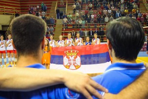 Odbojka (Ž): Srbija - Danska (kvalifikacije za Svetsko prvenstvo juniorki) foto: OSSRB