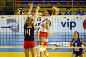 Odbojka (Ž): Srbija - Danska (kvalifikacije za Svetsko prvenstvo juniorki) foto: OSSRB