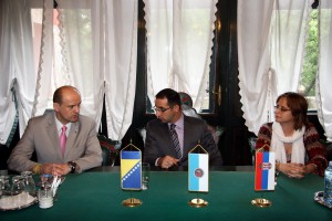 Uručivanje priznanja Evropskog pokreta BiH gradu Subotici