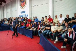 Dodeljivanje nagrada i priznanja učesnicima Gradske stonoteniske lige (foto: Dejan Vuković)