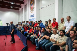 Dodeljivanje nagrada i priznanja učesnicima Gradske stonoteniske lige (foto: Dejan Vuković)