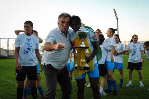 ŽFK "Spartak" - preuzimanje pehara šampiona Srbije