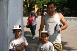 Aktivisti Crvenog krsta "osvežavali" Subotičane