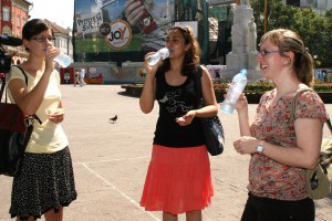 Aktivisti Crvenog krsta "osvežavali" Subotičane