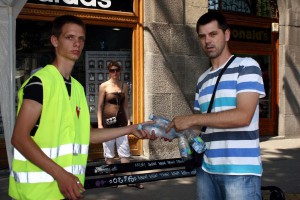 Aktivisti Crvenog krsta "osvežavali" Subotičane