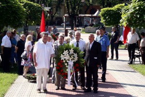 Obeležavanje Dana boraca na Spomeniku žrtvama fašizma