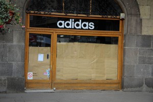 Napušteni centar grada