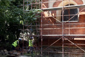 Početak radova na severoistočnom delu Sinagoge