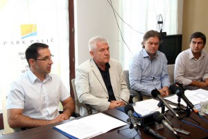 Potpisivanje ugovora za rekonstrukciju Muškog štranda