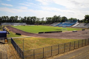 Uređivanje stadiona pred početak sezone fudbalskog prvenstva