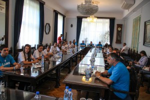 Prijem Ženskog fudbalskog kluba "Spartak"