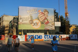 Promocija FK "Spartak" na Gradskom trgu