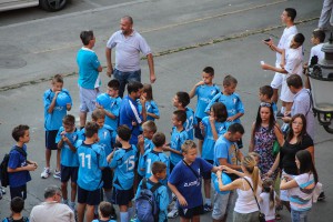 Promocija FK "Spartak" na Gradskom trgu