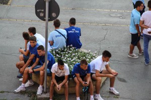 Promocija FK "Spartak" na Gradskom trgu