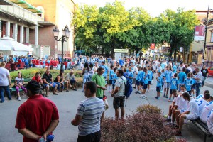 Promocija FK "Spartak" na Gradskom trgu