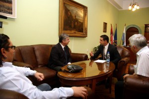 Poseta Šrđana Šajna, predsednika Romske partije Subotici