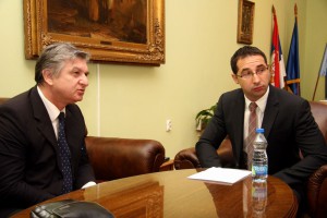 Poseta Šrđana Šajna, predsednika Romske partije Subotici