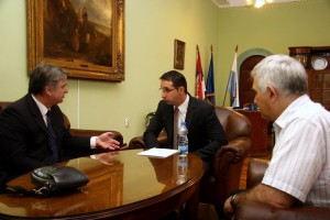 Poseta Šrđana Šajna, predsednika Romske partije Subotici