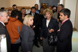 Dr Slavica Đukić Dejanović u poseti "Kući zdravlja"