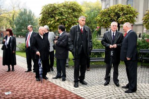 Polaganje venaca na Spomenik žrtvama fašizma