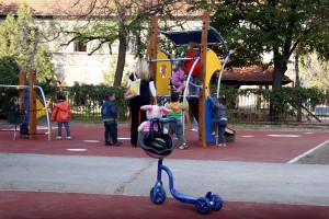 Otvaranje dečjeg igrališta na Radijalcu