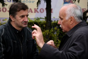 Polaganje venaca na spomenik "Balada vešanih"