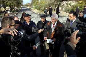 Obilazak radova na asfaltiranju ulice Ferenci Ibolja