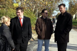 Obilazak radova na asfaltiranju ulice Ferenci Ibolja