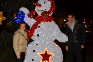 Porodica Snešković u centru grada