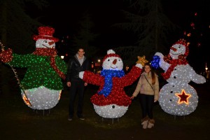 Porodica Snešković u centru grada