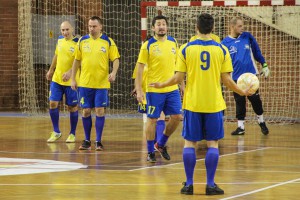 41. Novogodišnji turnir u malom fudbalu - revijalni meč novinarskih selekcija