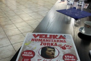 Najava Humanitarnog koncerta za Sandru Svorcan