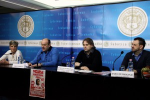 Najava Humanitarnog koncerta za Sandru Svorcan