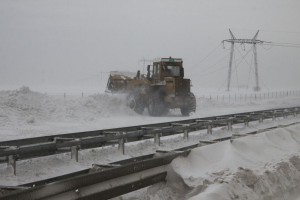 Autoput i akcija čišćenja zavejanih puteva
