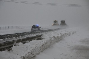 Autoput i akcija čišćenja zavejanih puteva