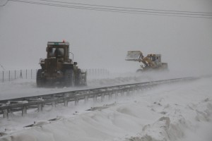 Autoput i akcija čišćenja zavejanih puteva