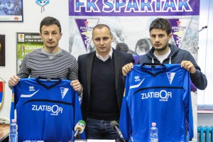 Predstavljanje dva nova pojačanja FK "Spartak"