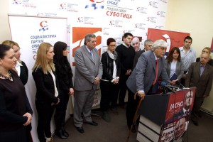 Početak izborne kampanje koalicije SPS-PUPS-JS