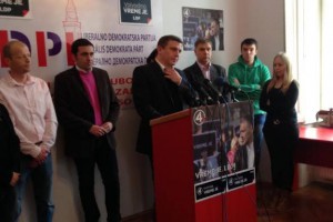 LDP: Predstavljanje liste kandidata za parlamentarne izbore