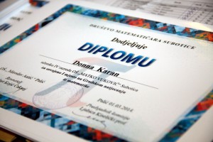 Dodela diploma i priznanja najboljim mladim matematičarima Subotice