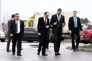 Aleksandar Vučić u poseti fabrici Svarovski